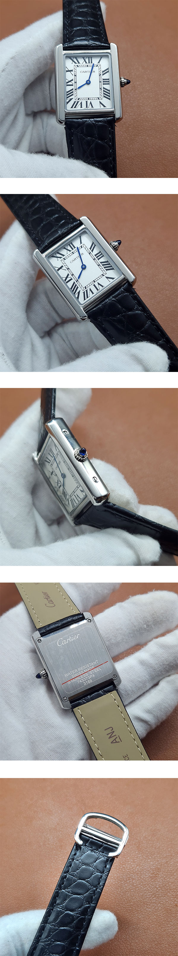 【TT製 】カルティエコピー時計 タンク ソロ L サイズ  WSTA0028 贈り物に最適